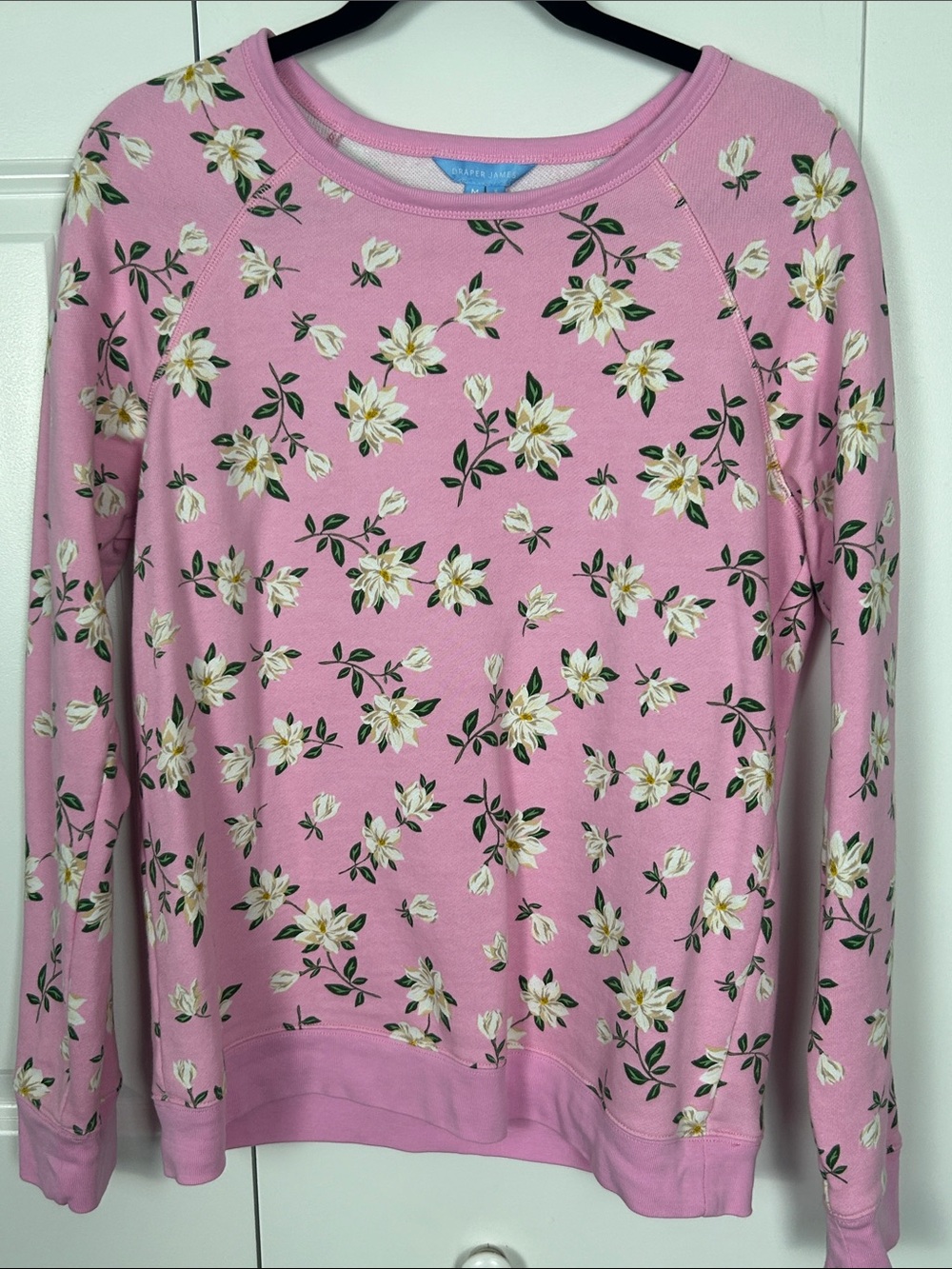Draper James Pink Floral Pullover Top